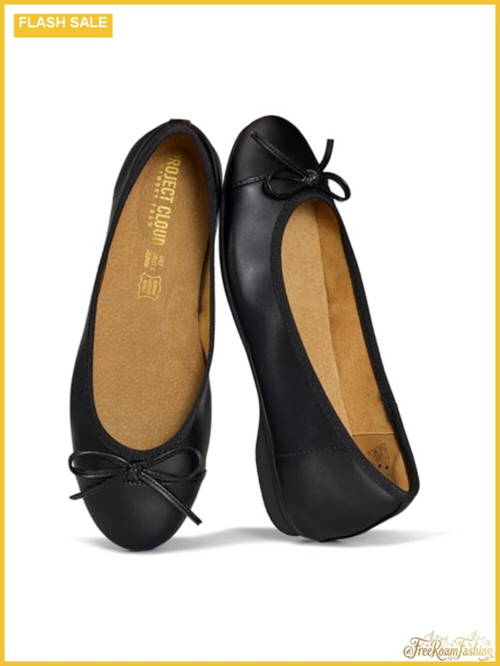 Ballet Flats Women Leather Insole Flats Shoes